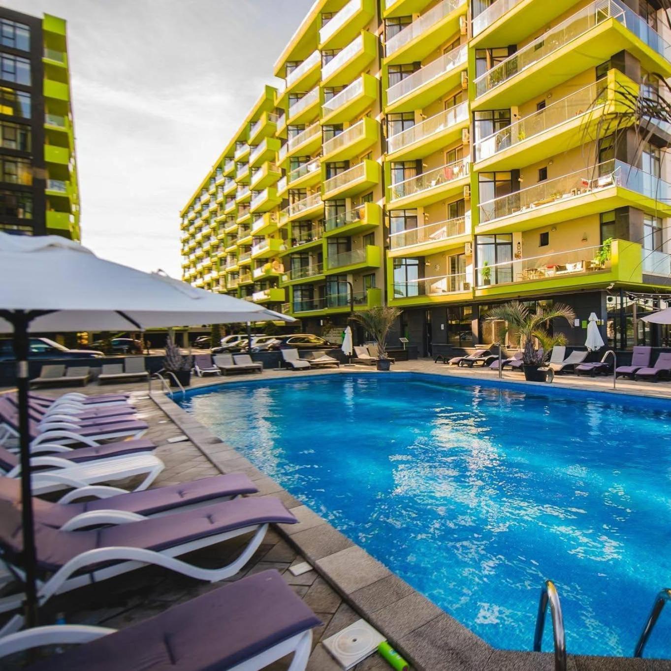 Alezzi Beach Resort Nautica Navodari Exterior photo